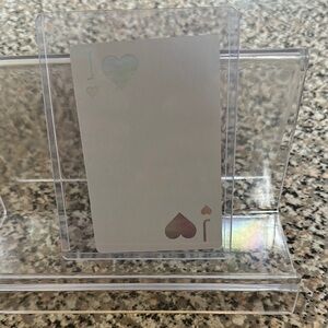 Dior JOY collectible playing card J of ❤️s